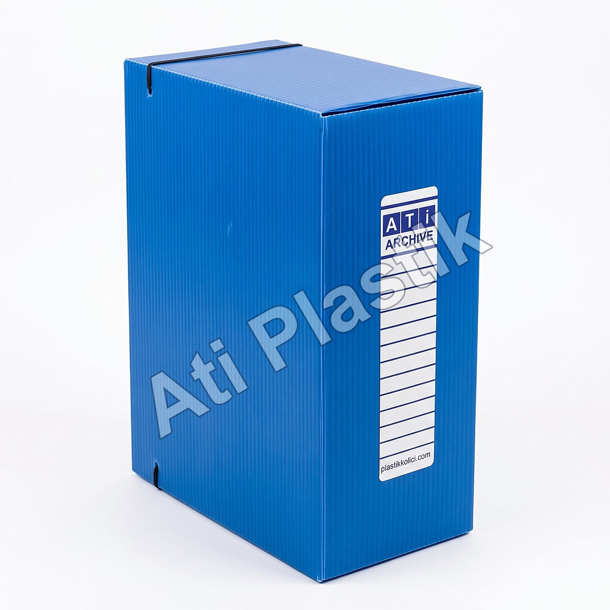 Oluklu Plastik Arşiv Kutusu