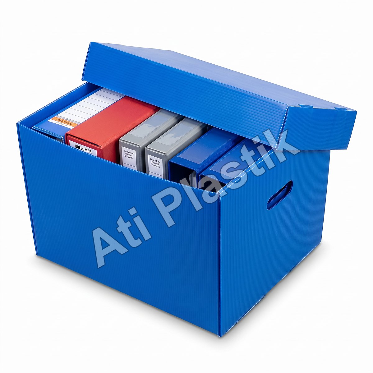 Oluklu Plastik Arşiv Kutusu 13