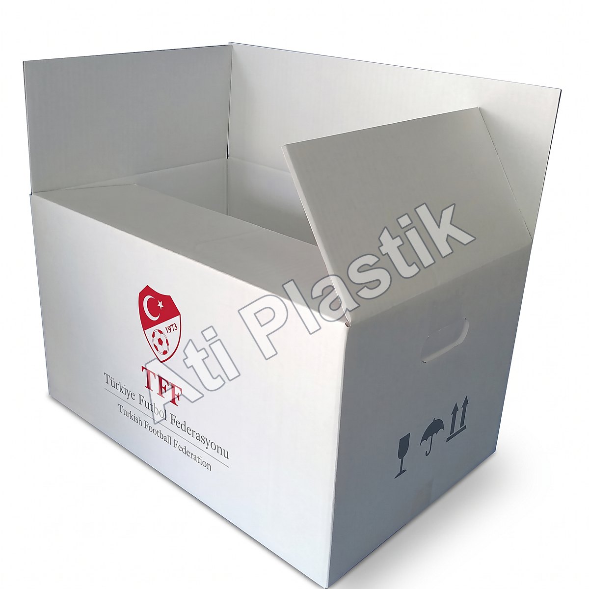 Oluklu Plastik Koli Kutu 11