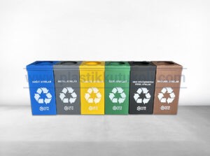 Plastik Sıfır Atık Kutusu | Özel Logolu | Özelleştirilebilir